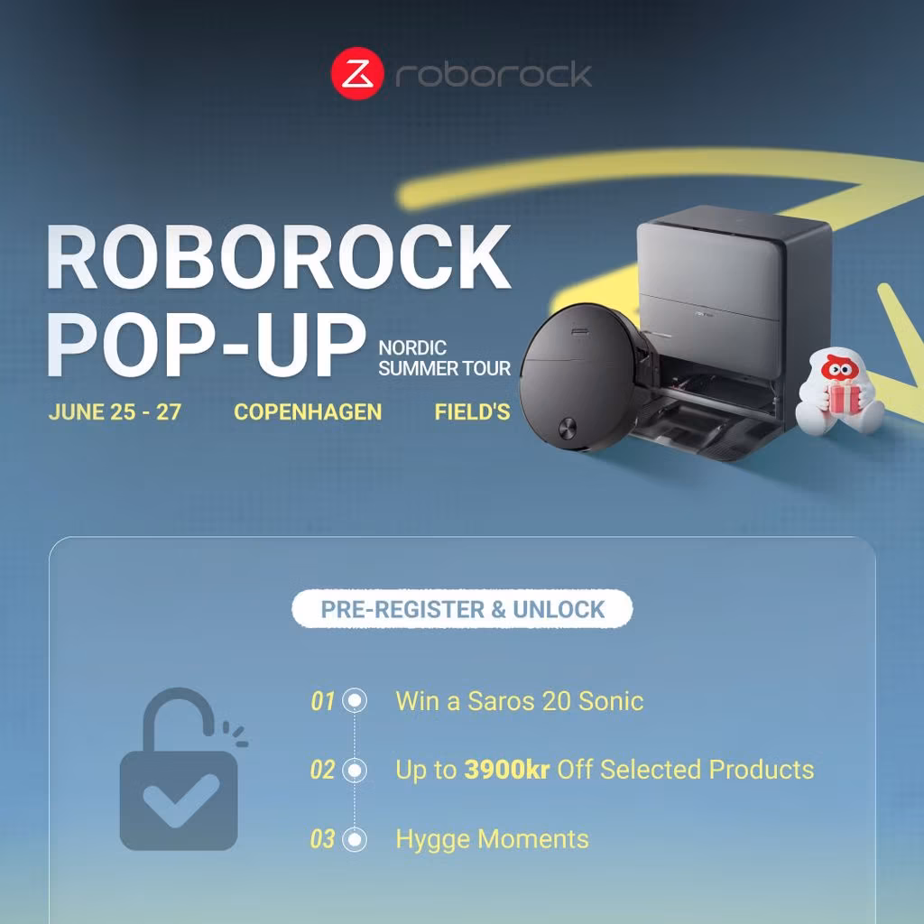Roborock Pop-Up Nordic Summer Tour